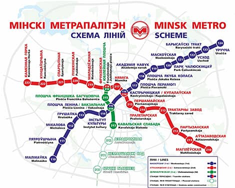 Minsk Metro Stations