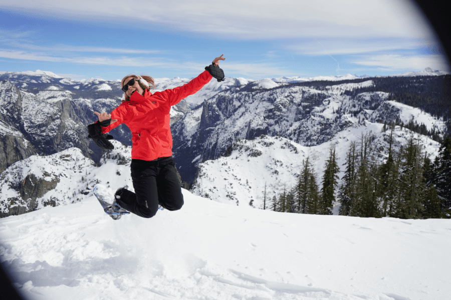 Winter Snowshoeing Paradise