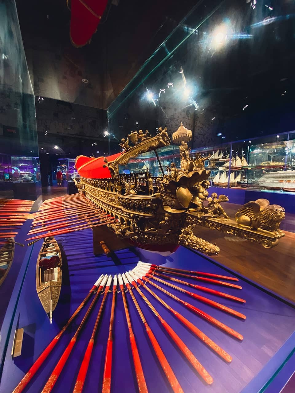 Miniature Marine Vessel Exhibit