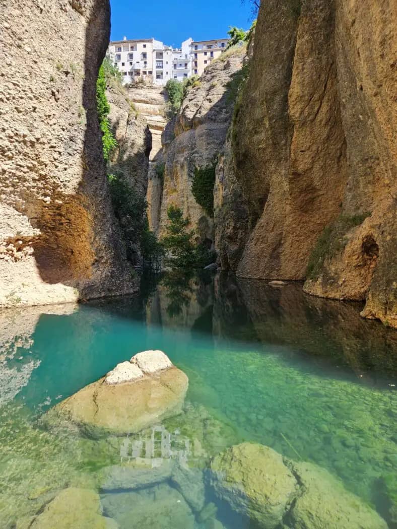 Tajo Gorge from Below