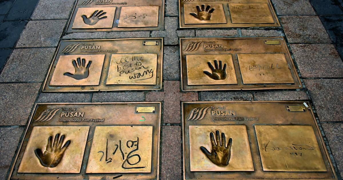 Celebrity Handprints
