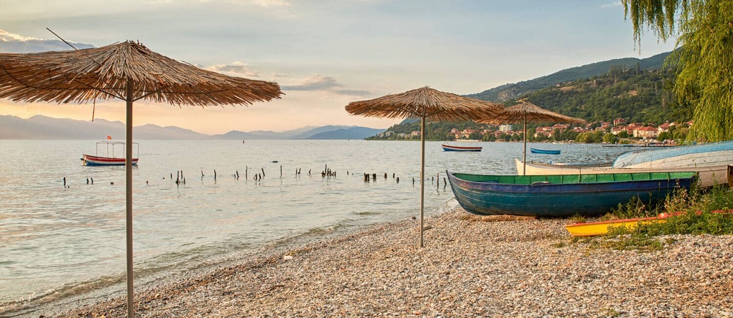 Tranquil Lakeside Beaches