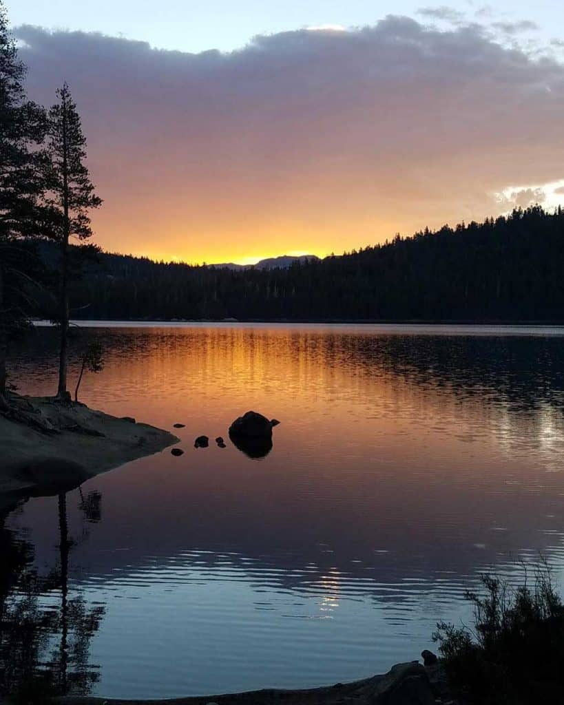 Lake Calavera Reflection