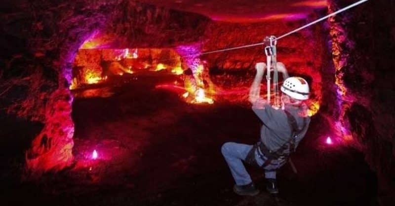 Underground Zipline Adventure