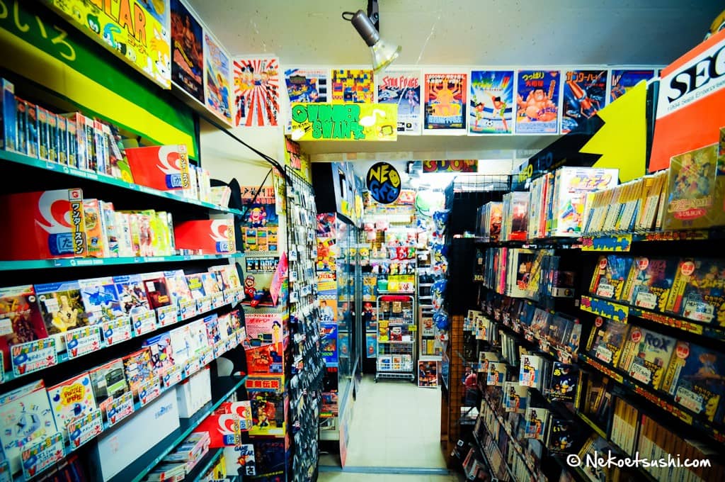 Retro Gaming at Super Potato