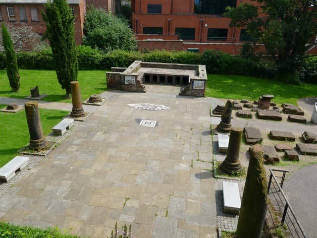 Reconstructed Hypocausts