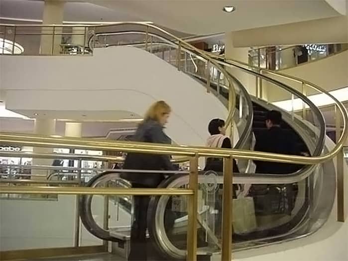 Spiraling Escalators
