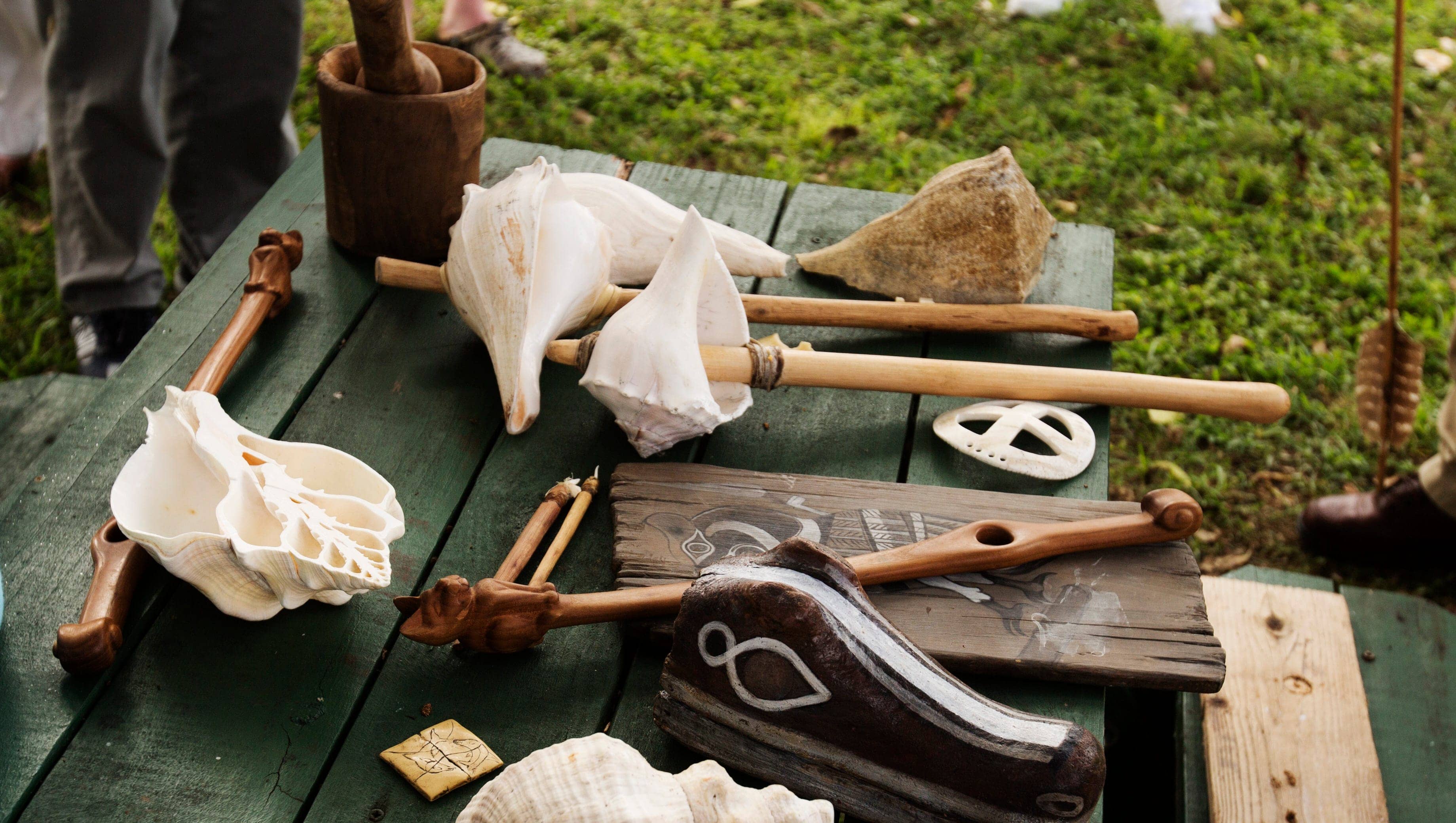 Calusa Artifacts and Atlatl