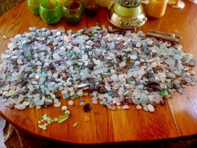 Sea Glass Hunting