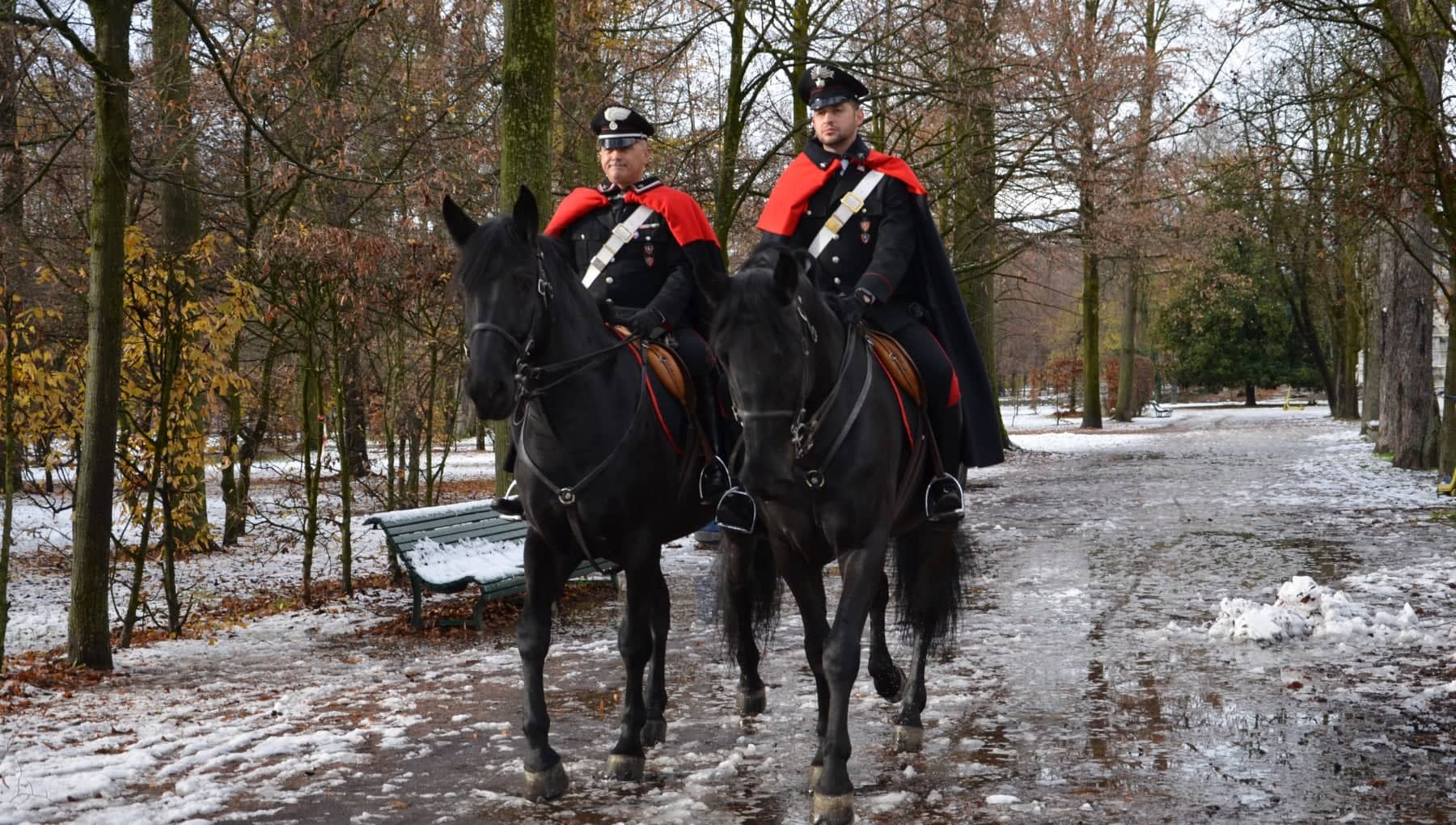 Carabinieri on Horseback