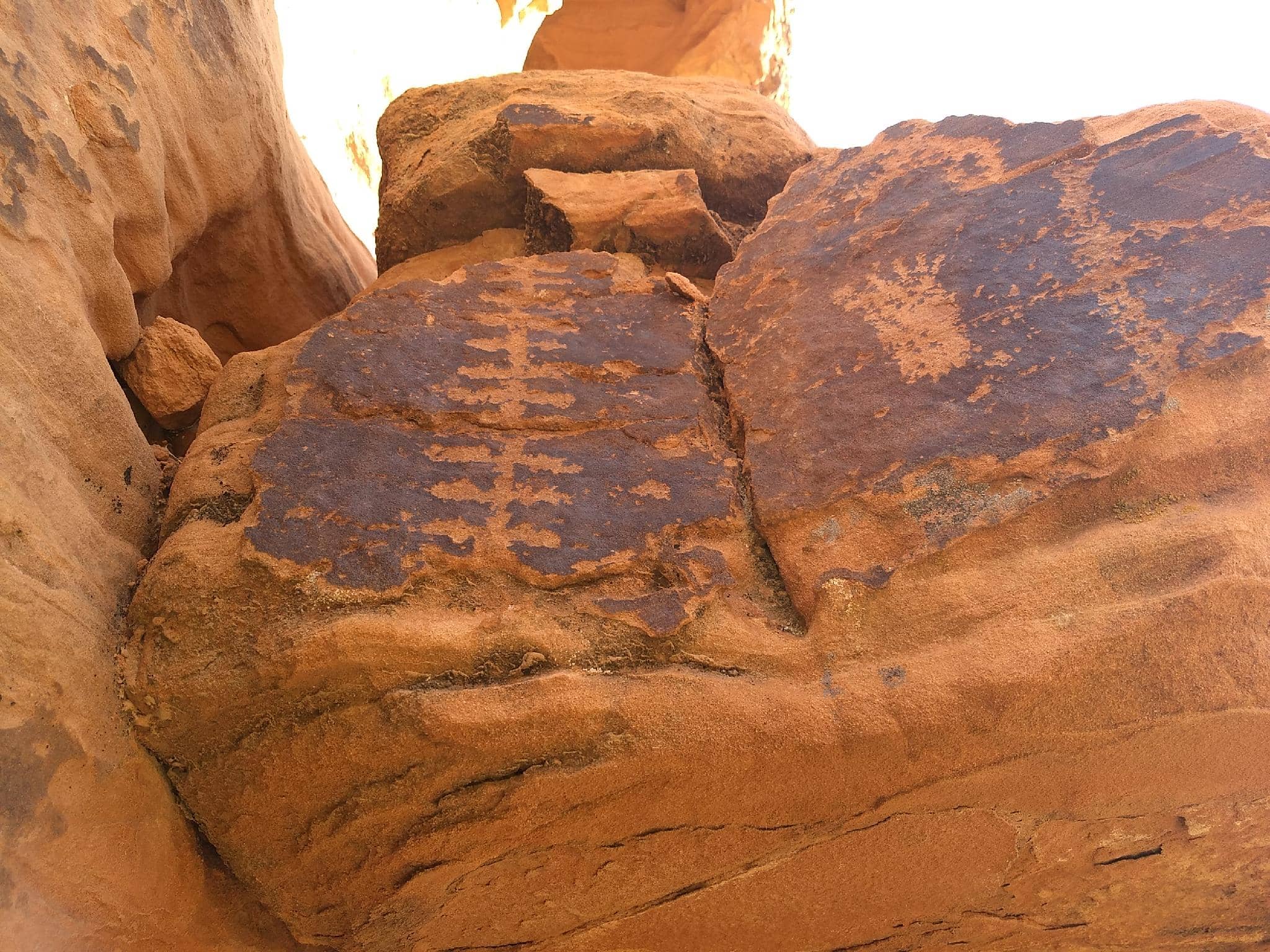 Petroglyphs at Mouse's Tank