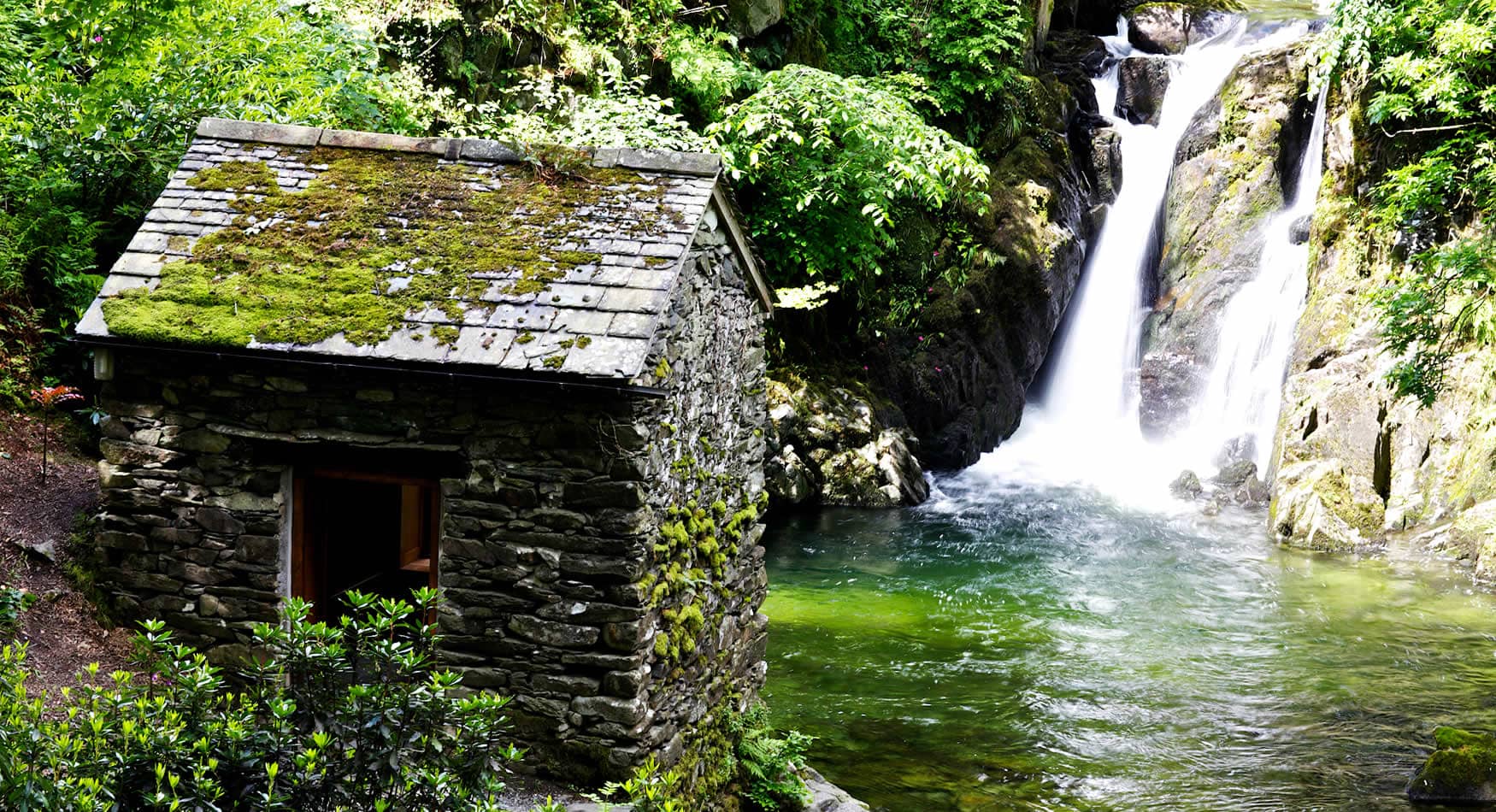 Rydal Grot and Waterfalls