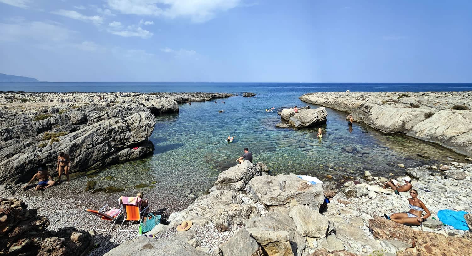 Peaceful Rocky Beach