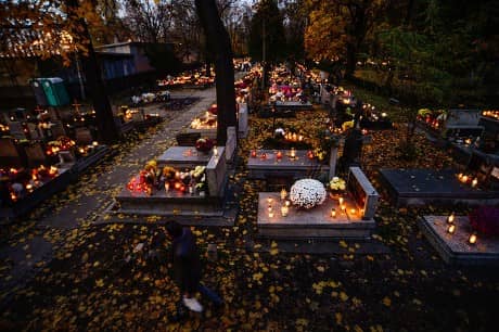 All Saints' Day Candle Spectacle