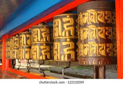 108 Prayer Wheels