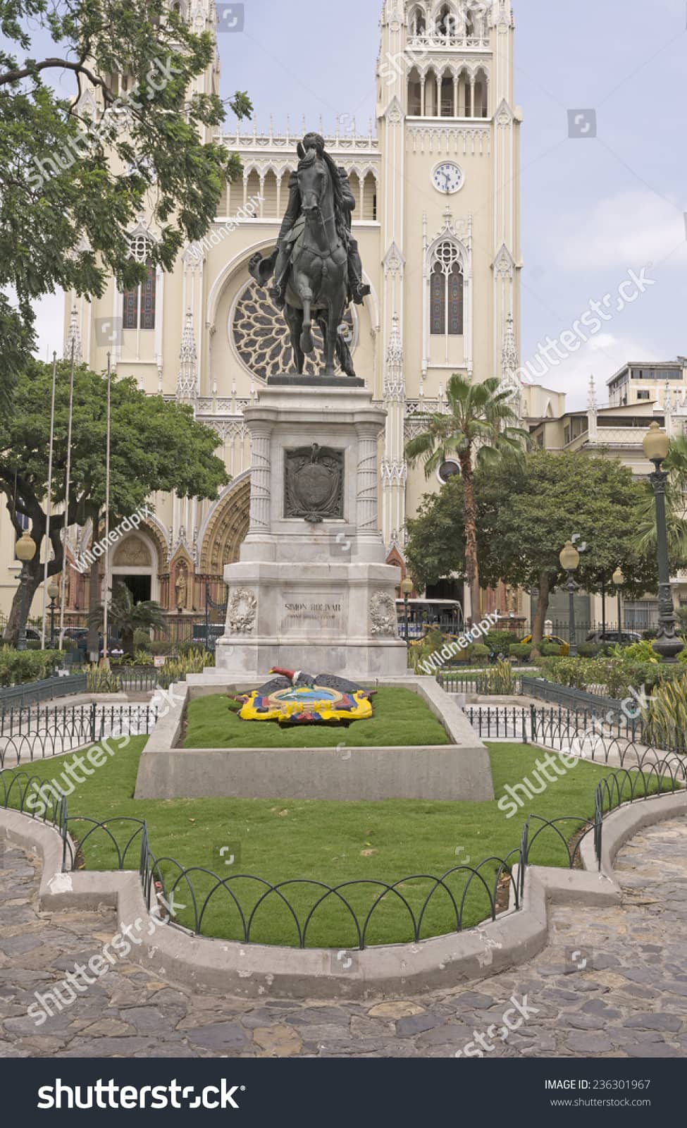 Sculptures and Greenery