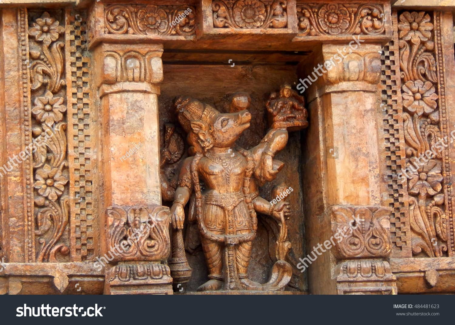 Intricate Wall Carvings