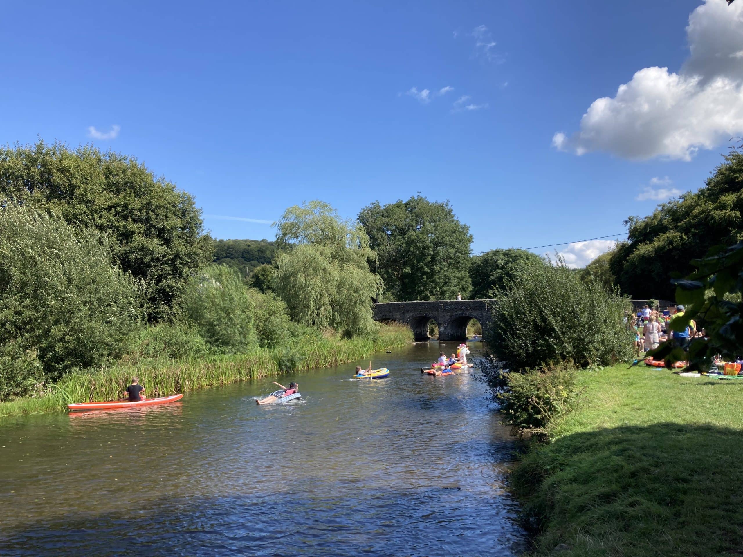 Crystal Clear River Paddling