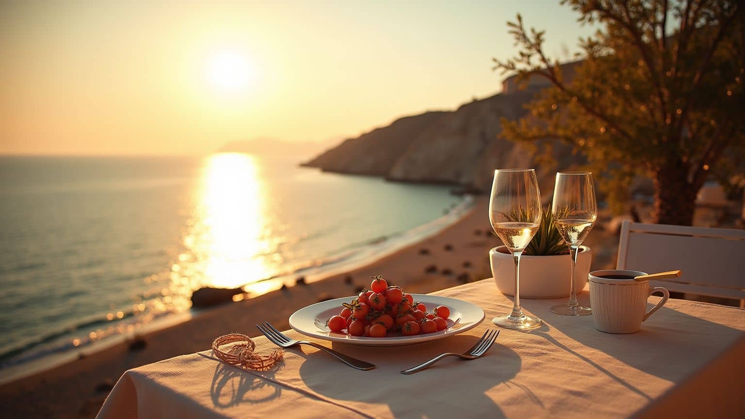 Beachfront Dining & Loungers