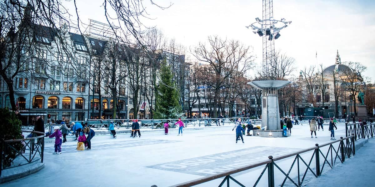 Winter Ice Skating